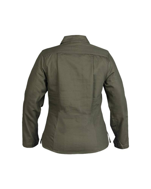 WOMAN'S SHIRT - REPRO AMERICAN UNIFORM HBT NO. 7 - OD - Mil-Tec®