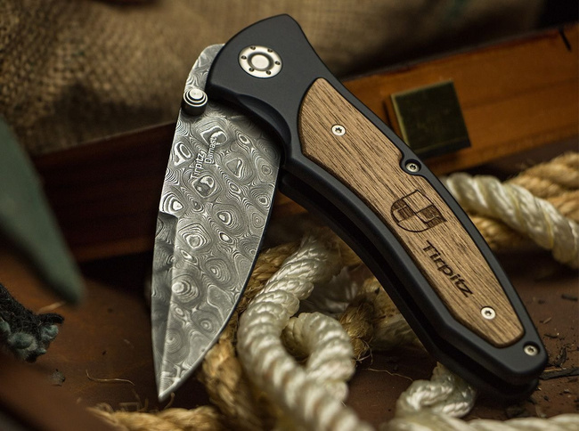 Böker Tirpitz-Damascus Pocketknife