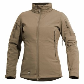 SOFTSHELL JACKET FOR WOMEN - ARTAXES - Pentagon - COYOTE