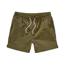SWIM SHORTS - BASIC - OLIVE - BRANDIT