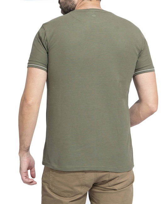 T-SHIRT - "LEVANTES CREWNECK STRIPES" - PENTAGON® - DAWN BLUE