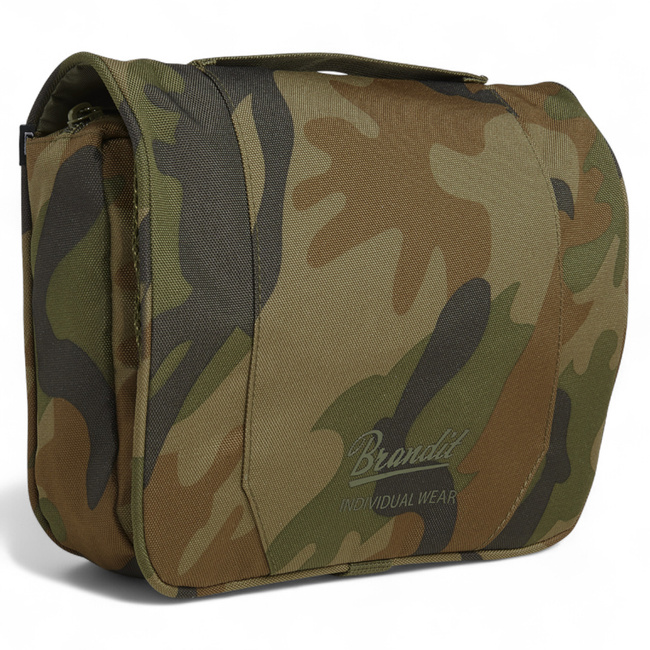 Toiletry Bag - Large - Woodland - Brandit