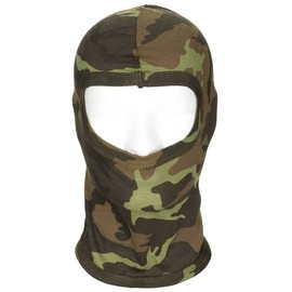 BALACLAVA  -  COTTON - MFH - M95 CZ CAMO