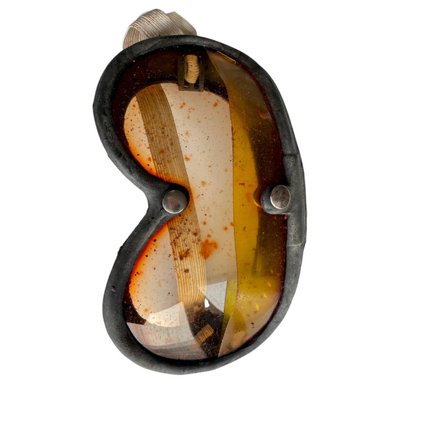 PROTECTIVE GOGGLES - ROMANIAN ARMY MILITARY SURPLUS - RANDOM COLORS - USED