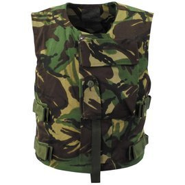 GB COMBAT VEST COVER - DPM CAMO - USED