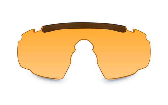 BALLISTIC SUNGLASSES - CLASSIC SABER™ ADVANCED - WILEY X - ORANGE/SMOKY GREY
