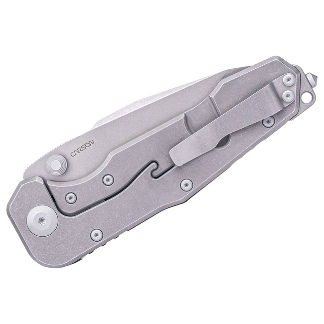 POCKET KNIFE - "Real Steel Evolution Shred Carbon Tanto"- Böker
