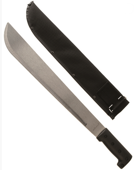 18 Machete Steel With Sheath