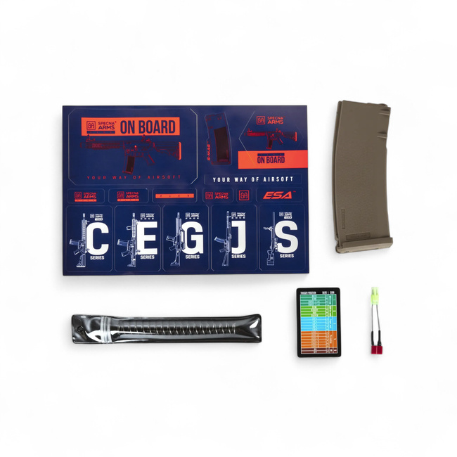 Airsoft Rifle - SA-F08 FLEX HAL ETU - Half-Tan - Specna Arms