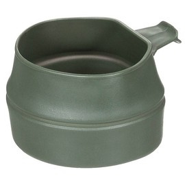 Foldable plastic cup 250 ml - Swedish Army surplus - various colors - Used