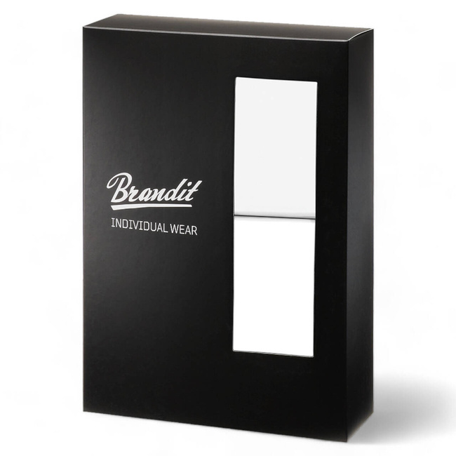 LOGO BOXERS - WHITE - BRANDIT (2/PACK)