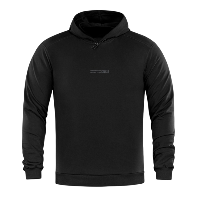 Men s hoodie - Born By Revolution - Black - Magnum