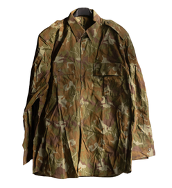 ROMANIAN CAMO SHIRT M94 - MILITARY SURPLUS - LIKE NEW