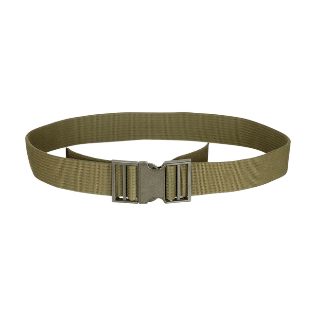 TEXTILE BELT - 5 CM - TURKISH ARMY MILITARY SURPLUS - GREEN OD - USED