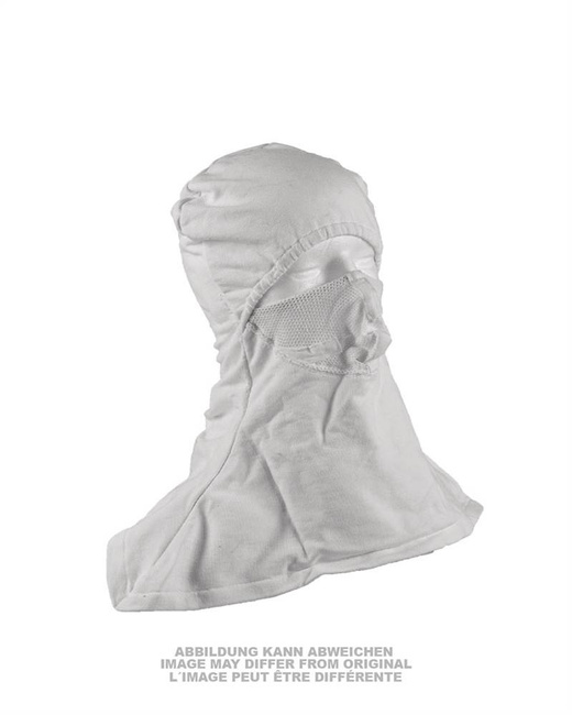 GERMAN HEADGEAR - ARAMIDE/VISCOSE - WHITE - USED