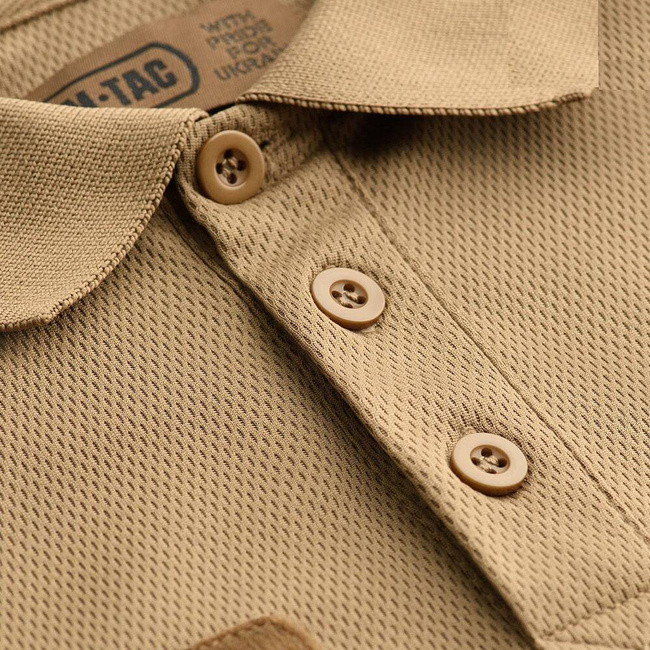 Elite Tactical Coolmax Polo T-Shirt - Coyote - M-TAC