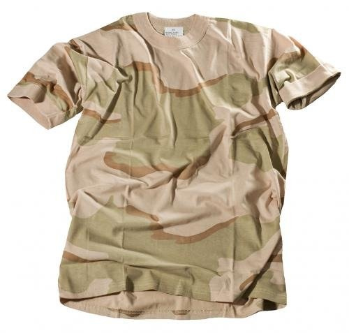 KIDS T-SHIRT US DESERT CAMO