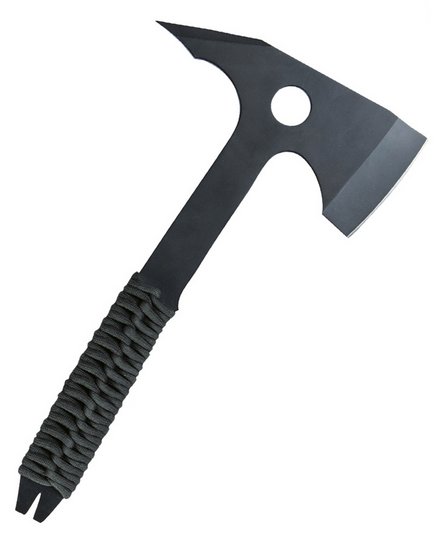 Black Paracord Axe With Pouch