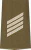 GERMAN ARMY O.D./SILVER SHOULDER LOOPS ´STABSGEFREITER´
