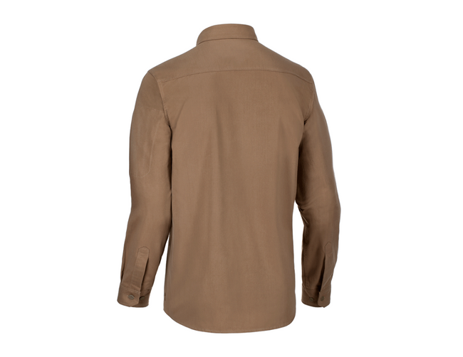 BUTTON UP PICEA SHIRT LS - CLAWGEAR® - KHAKI