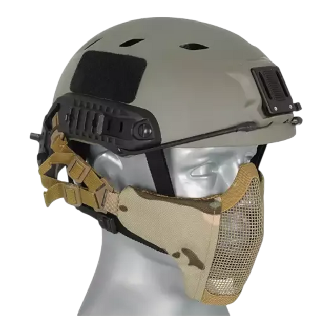 HALF FACE MESH MASK 2.0 - Multicamo - WOSPORT