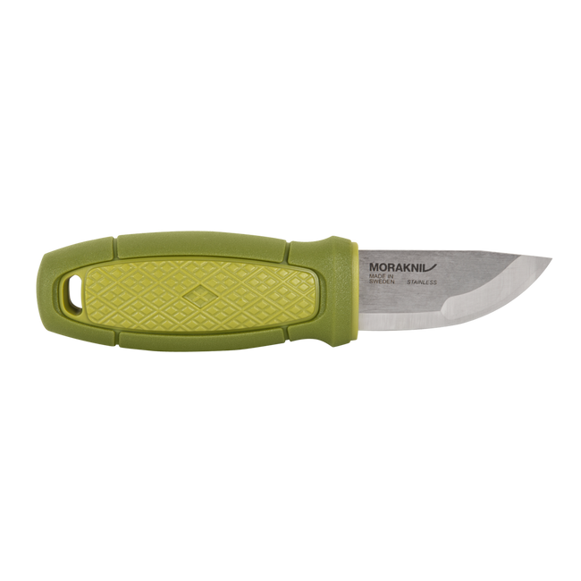 FIXED BLADE KNIFE - ELDRIS - STAINLESS STEEL - MORAKNIV® - OLIVE GREEN