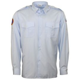 CZECH SHIRT WITH LONG SLEEVES - BLUE - LIKE NEW