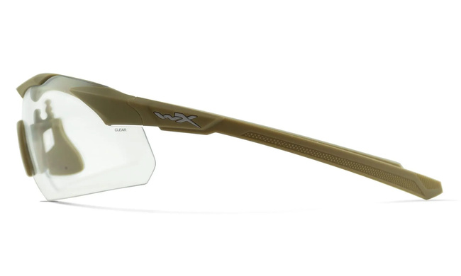 Eyewear - Wileyx - VAPOR COMM 2.5 Grey/Clear/Light Rust Matte Tan Frame