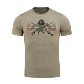 T-SHIRT KEEP CALM - TAN - M-TAC