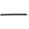 One-way zipper, partable, OD green, plastic, 50 cm