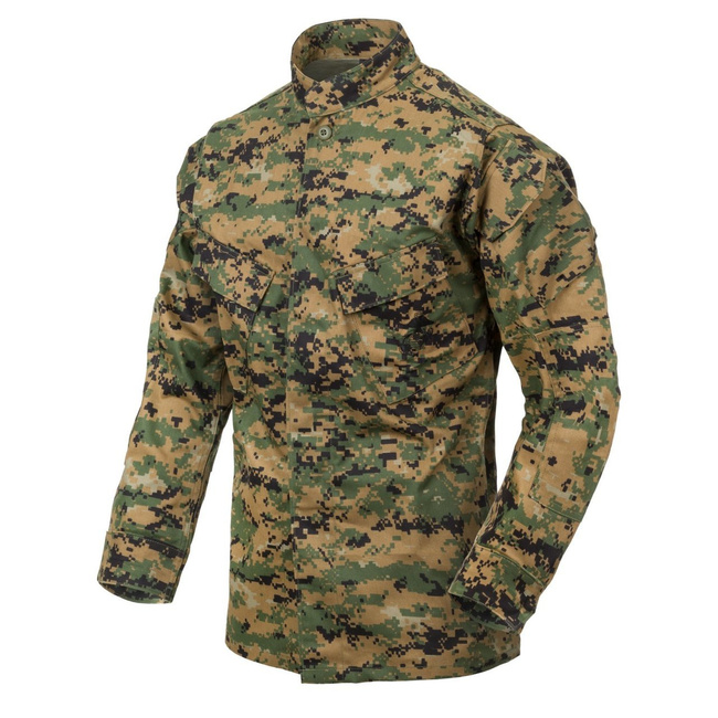 USMC Shirt - PolyCotton Twill - USMC Digital Woodland