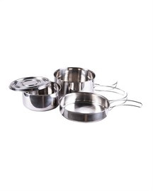 STAINLESS STEEL COOKING SET - 4 PIECES