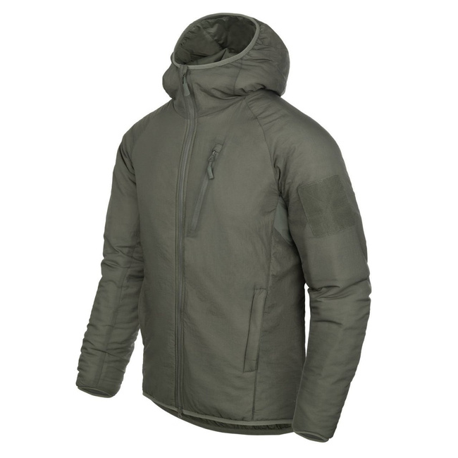 JACKET WITH HOOD - WOLFHOUND® - CLIMASHIELD® APEX - Helikon-Tex® - ALPHA GREEN