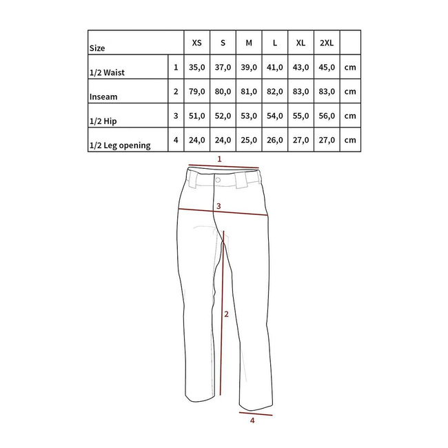 US BDU Ladies Pants, Black