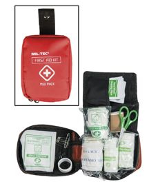 FIRST AID PACK - MIDI - Mil-Tec - RED