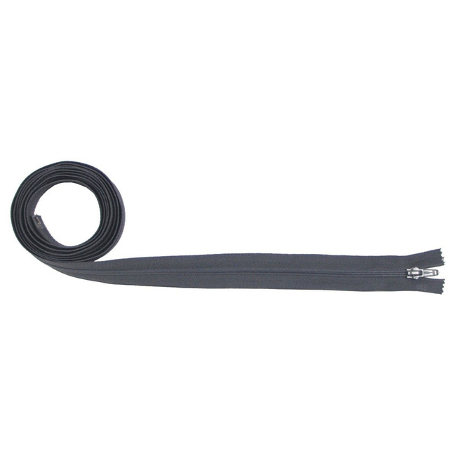 Zipper, partable, grey, 240 cm