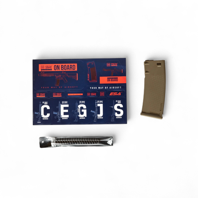 ASG Carbine Replica - SA-F01 FLEX GATE X-ASR - Specna Arms - SPE-01-040552 - Half-Tan