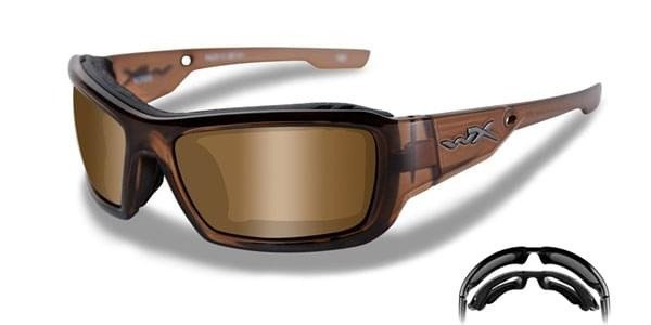 Glasses - Wileyx - KNIFE Frame Brown Crystal