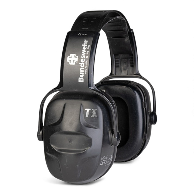 Adjustable Hearing Protection - HONEYWELL T3 - German Army Military Surplus - Black - Used/DECO