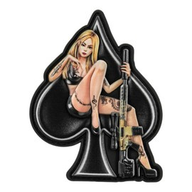 PATCH LADY OF SPADES PVC - MULTICOLOR - M-TAC