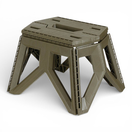 Foldable Camping Stool, Height approx. 24 cm - OD Green - Fox Outdoor