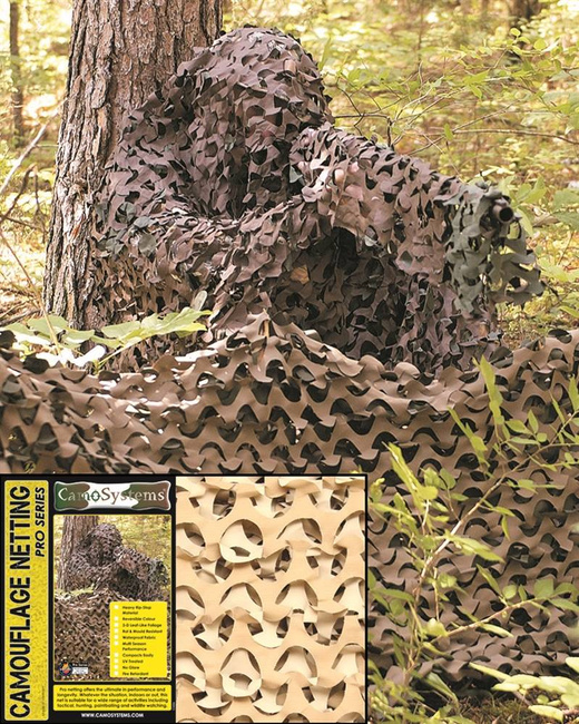 CAMOUFLAGE NET - "PRO CRAZY CAMO" - Mil-Tec® - DESERT - 2.4 x 3 M