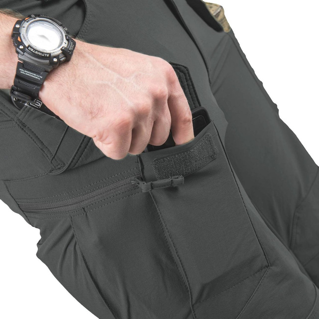 OTS (OUTDOOR TACTICAL SHORTS) 11'' - VERSASTRETCH - ASH GREY / BLACK