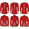 TUNIC WITHOUT EPAULETS - BRITISH ARMY MILITARY SURPLUS - RED - USED