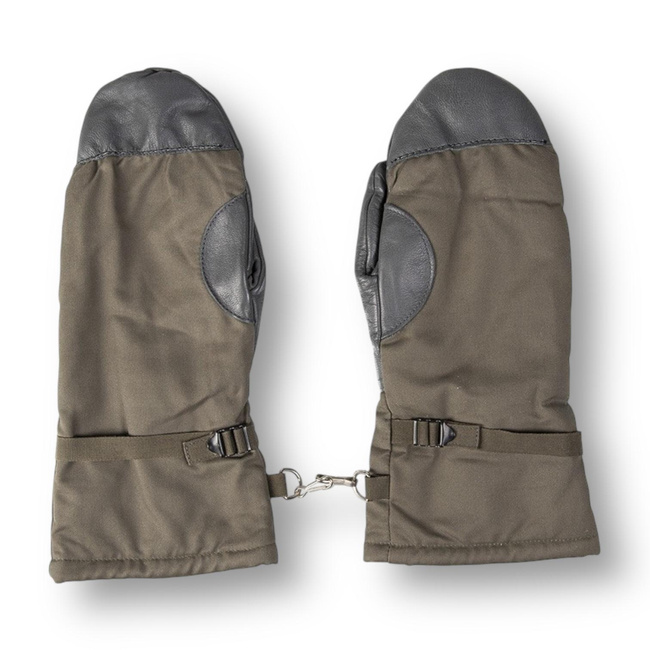 German OD Lined Mittens Used