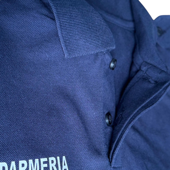 Polo T-Shirt, Navy Blue Gendarmerie