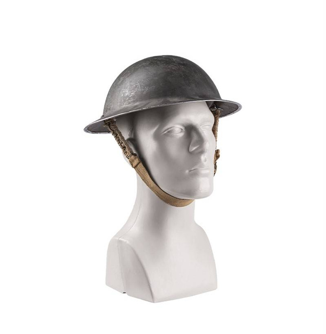 BRITISH WWII TOMMY HELMET ORIGINAL DECO