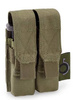 DOUBLE PISTOL POUCH - Outac® - OD (Olive Drab)