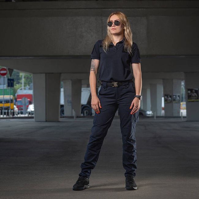 AGGRESSOR LADY FLEX TACTICAL TROUSERS, DARK NAVY BLUE - M-TAC
