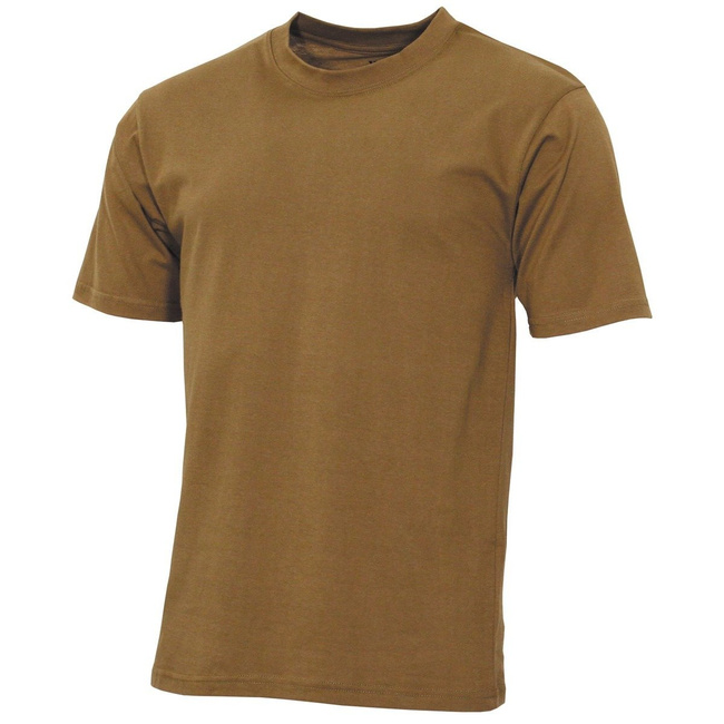 COTTON T-SHIRT - STREETSTYLE -  AMERICAN ARMY STYLE - MFH - COYOTE